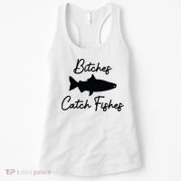 Bitches Catch Fishes Women's Tank Top thumb 0