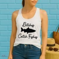 Bitches Catch Fishes Women's Tank Top thumb 2