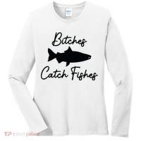 Bitches Catch Fishes Women's Long Sleeve Shirt thumb 0