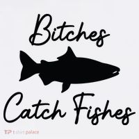 Bitches Catch Fishes Women's Long Sleeve Shirt thumb 2