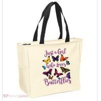 Butterfly Collection For Who Loves Butterflies Gift Tote Bag thumb 2