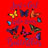 Butterfly Collection For Who Loves Butterflies Gift Santa Hat thumb 1