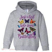 Butterfly Collection For Who Loves Butterflies Gift Toddler Hoodie thumb 0