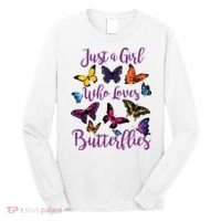Butterfly Collection For Who Loves Butterflies Gift Long Sleeve Shirt thumb 0