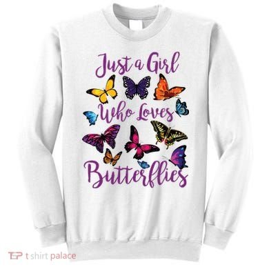 Butterfly Collection For Who Loves Butterflies Gift Sweatshirt