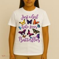 Butterfly Collection For Who Loves Butterflies Gift T-Shirt thumb 4