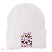 Butterfly Collection For Who Loves Butterflies Gift Beanie thumb 0