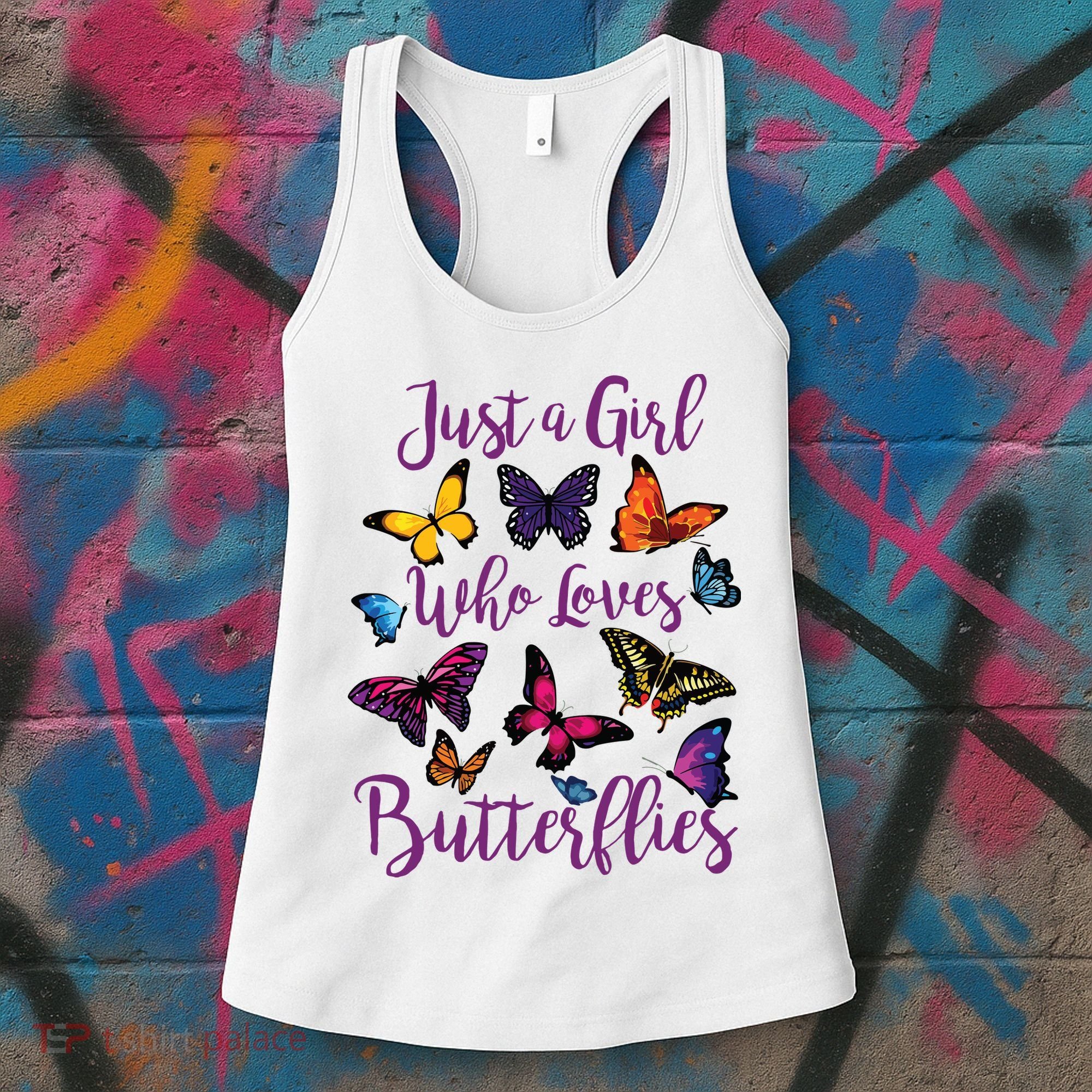 Butterfly Collection For Who Loves Butterflies Gift Women's Tank Top