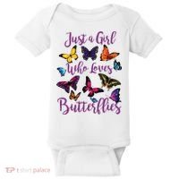Butterfly Collection For Who Loves Butterflies Gift Baby Bodysuit thumb 0