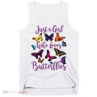 Butterfly Collection For Who Loves Butterflies Gift Tank Top thumb 0