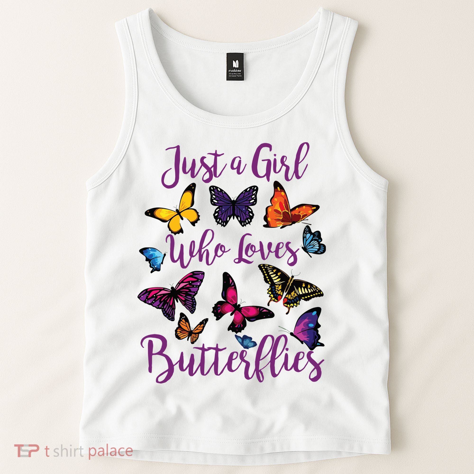 Butterfly Collection For Who Loves Butterflies Gift Tank Top