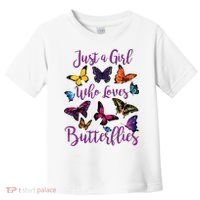 Butterfly Collection For Who Loves Butterflies Gift Toddler T-Shirt thumb 0