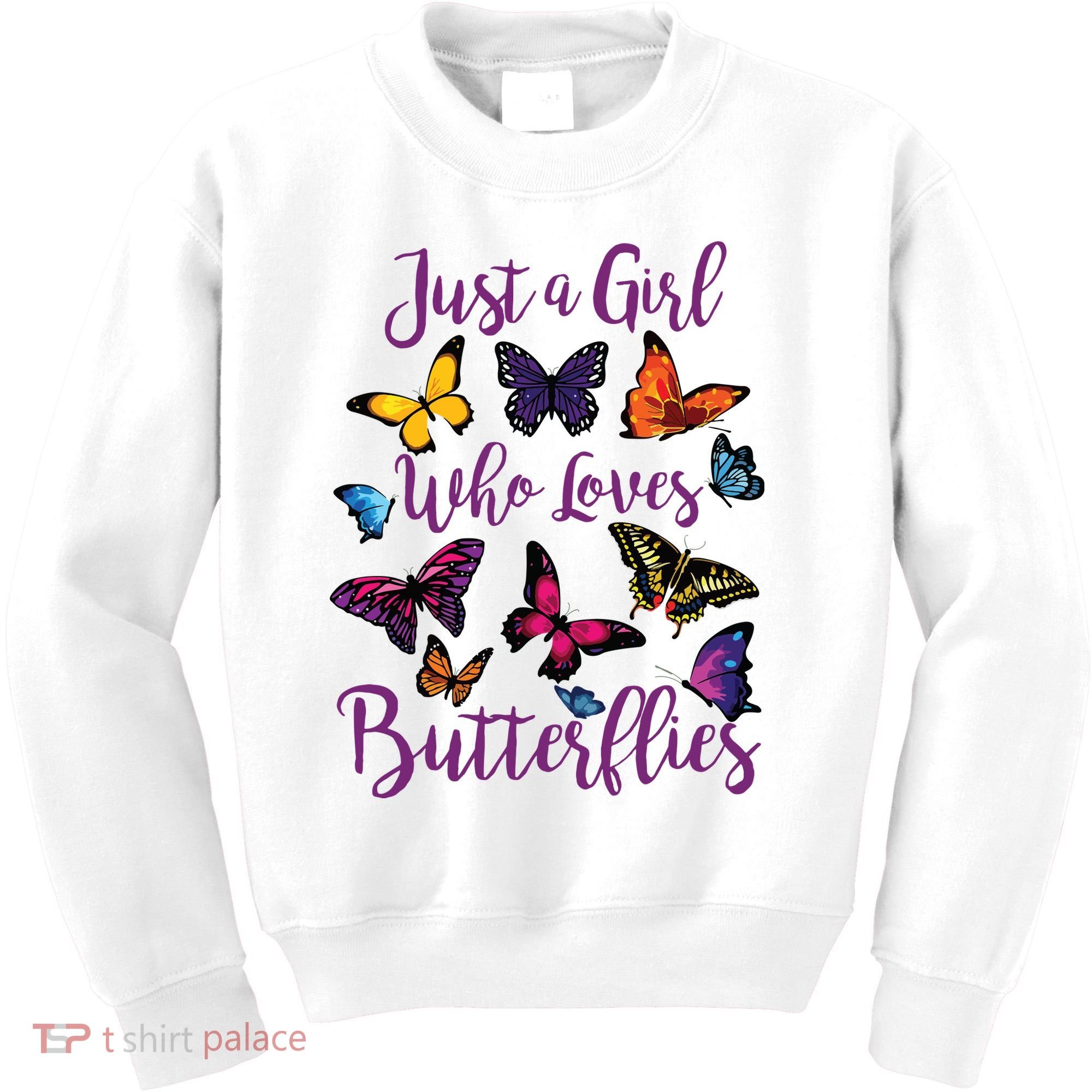 Butterfly Collection For Who Loves Butterflies Gift Kids Sweatshirt