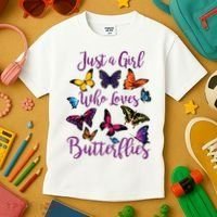 Butterfly Collection For Who Loves Butterflies Gift Kids T-Shirt thumb 3