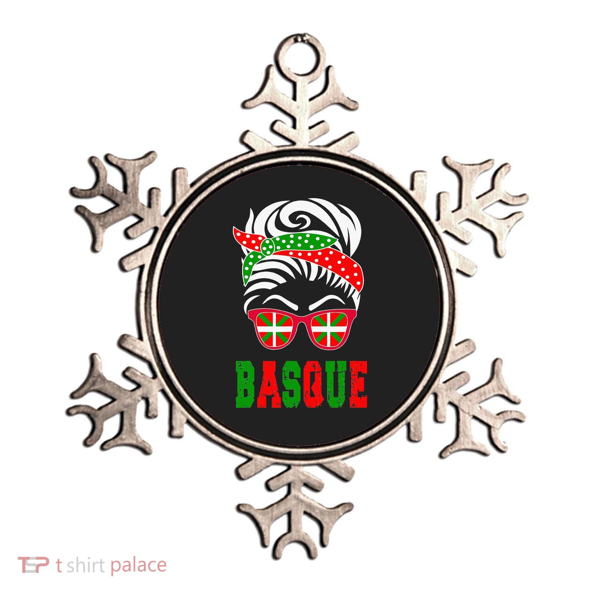 Basque Country Flag Basque Girl Ornament