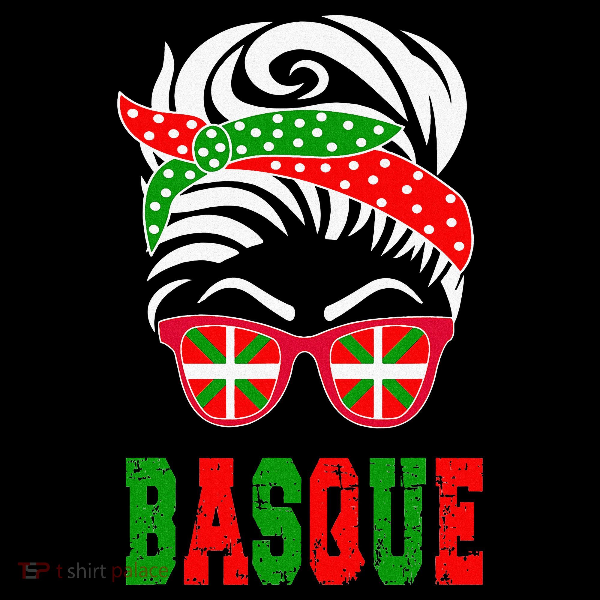 Basque Country Flag Basque Girl Ornament