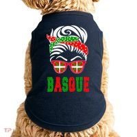 Basque Country Flag Basque Girl Doggie Tank thumb 0