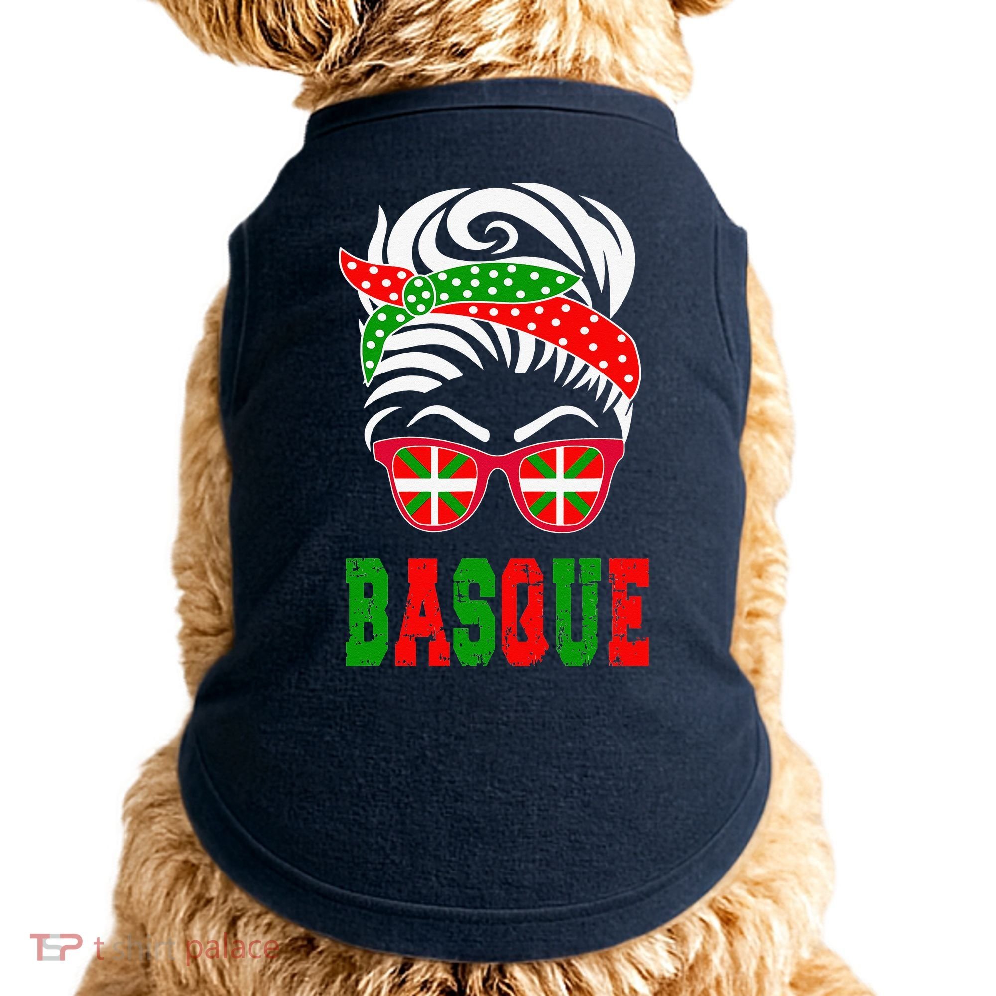Basque Country Flag Basque Girl Doggie Tank