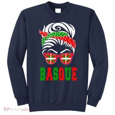 Basque Country Flag Basque Girl Sweatshirt