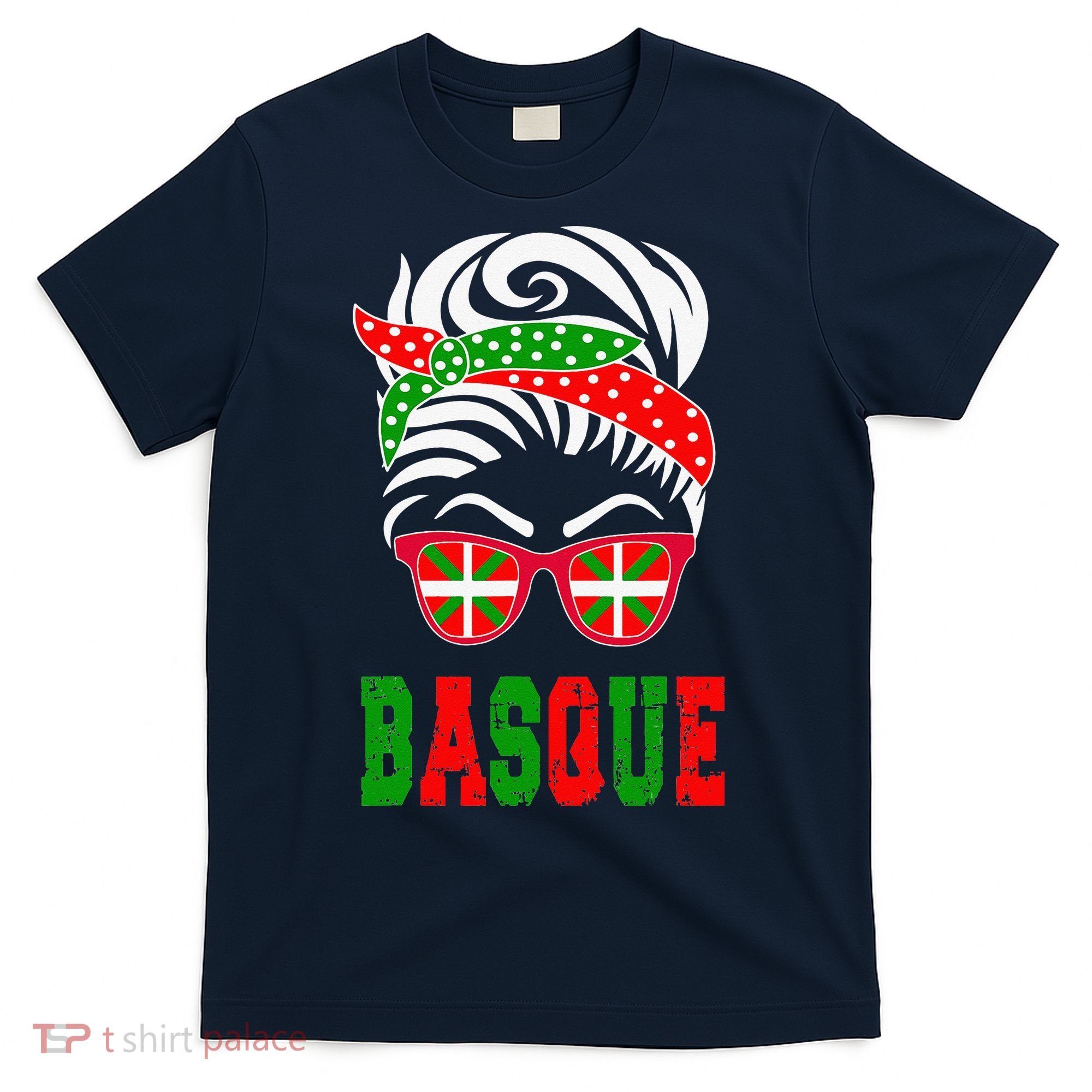 Basque Country Flag Basque Girl T-Shirt