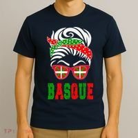 Basque Country Flag Basque Girl T-Shirt thumb 3
