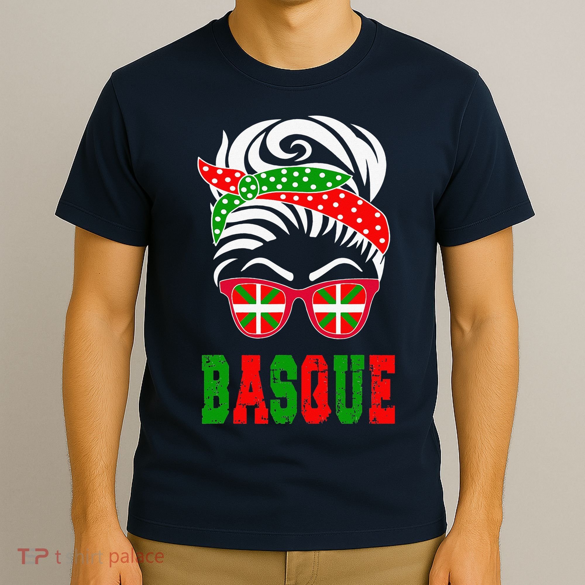 Basque Country Flag Basque Girl T-Shirt