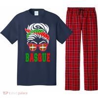 Basque Country Flag Basque Girl Pajama Set thumb 0