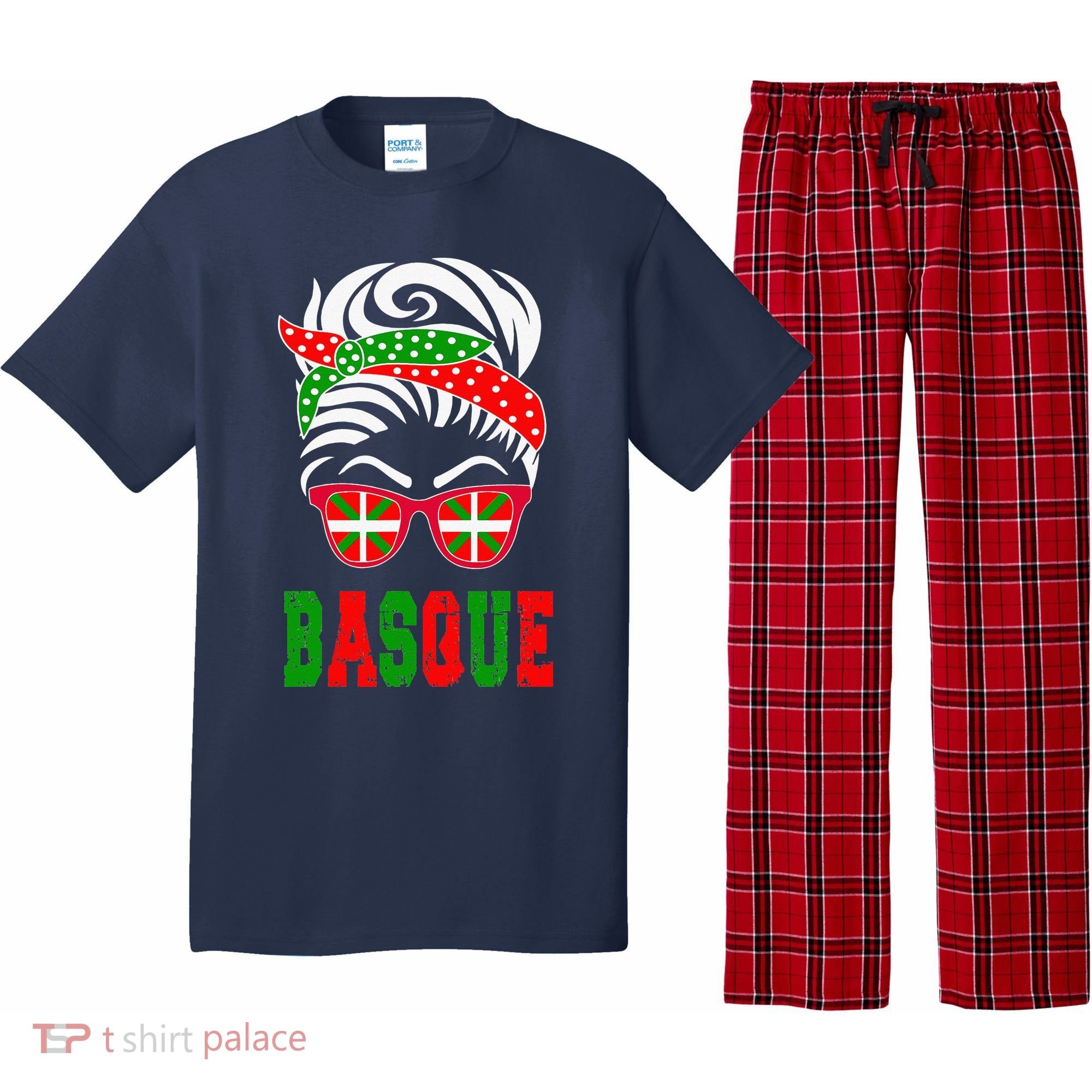 Basque Country Flag Basque Girl Pajama Set