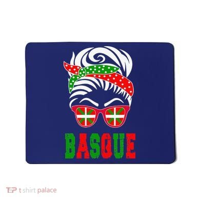 Basque Country Flag Basque Girl Mousepad