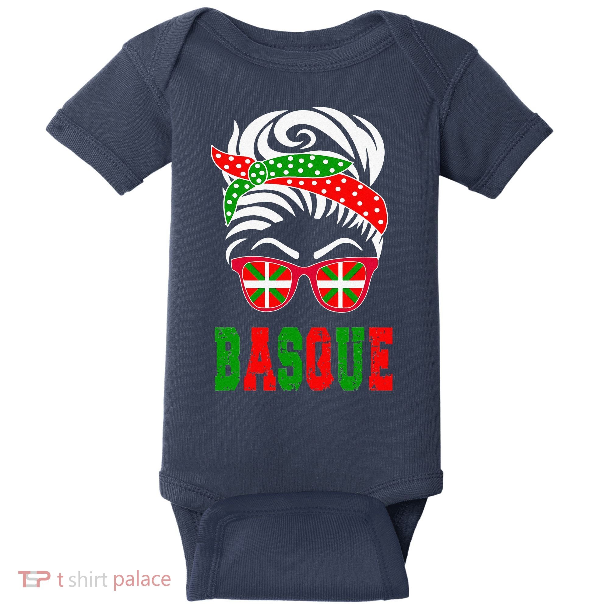 Basque Country Flag Basque Girl Baby Bodysuit