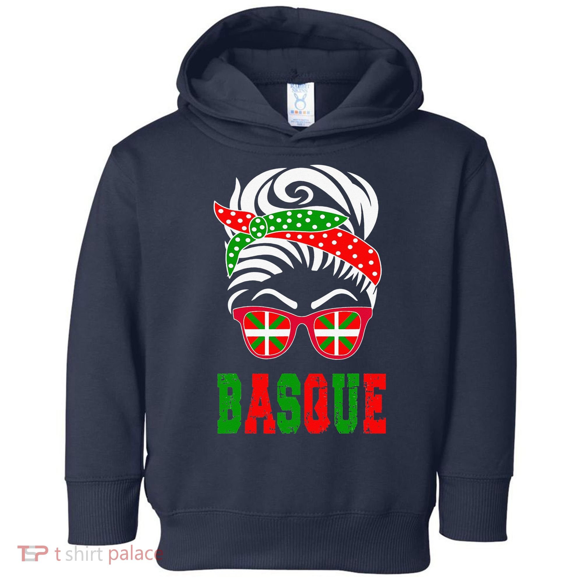 Basque Country Flag Basque Girl Toddler Hoodie