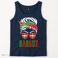 Basque Country Flag Basque Girl Tank Top thumb 2