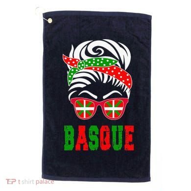 Basque Country Flag Basque Girl Golf Towel