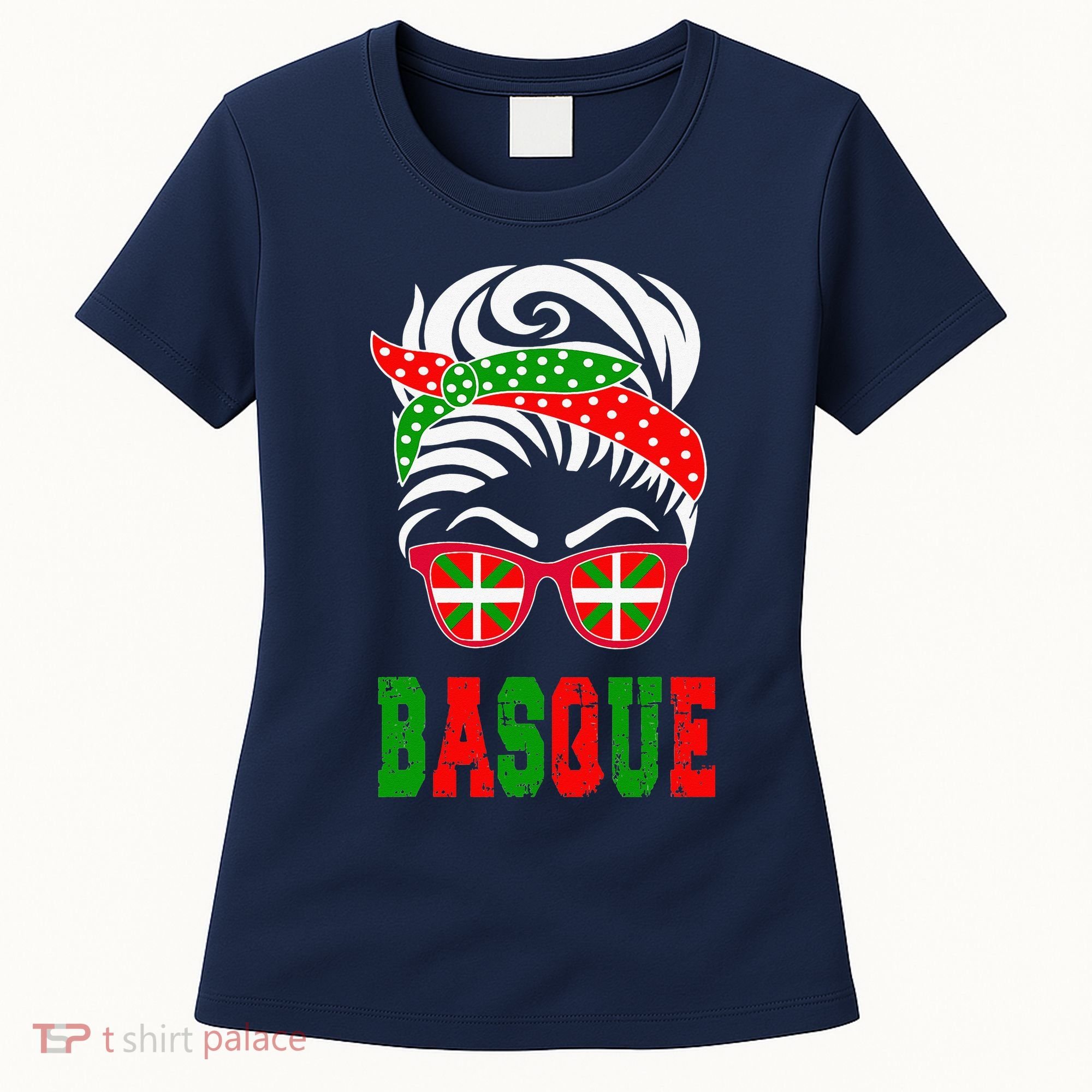 Basque Country Flag Basque Girl Women's T-Shirt