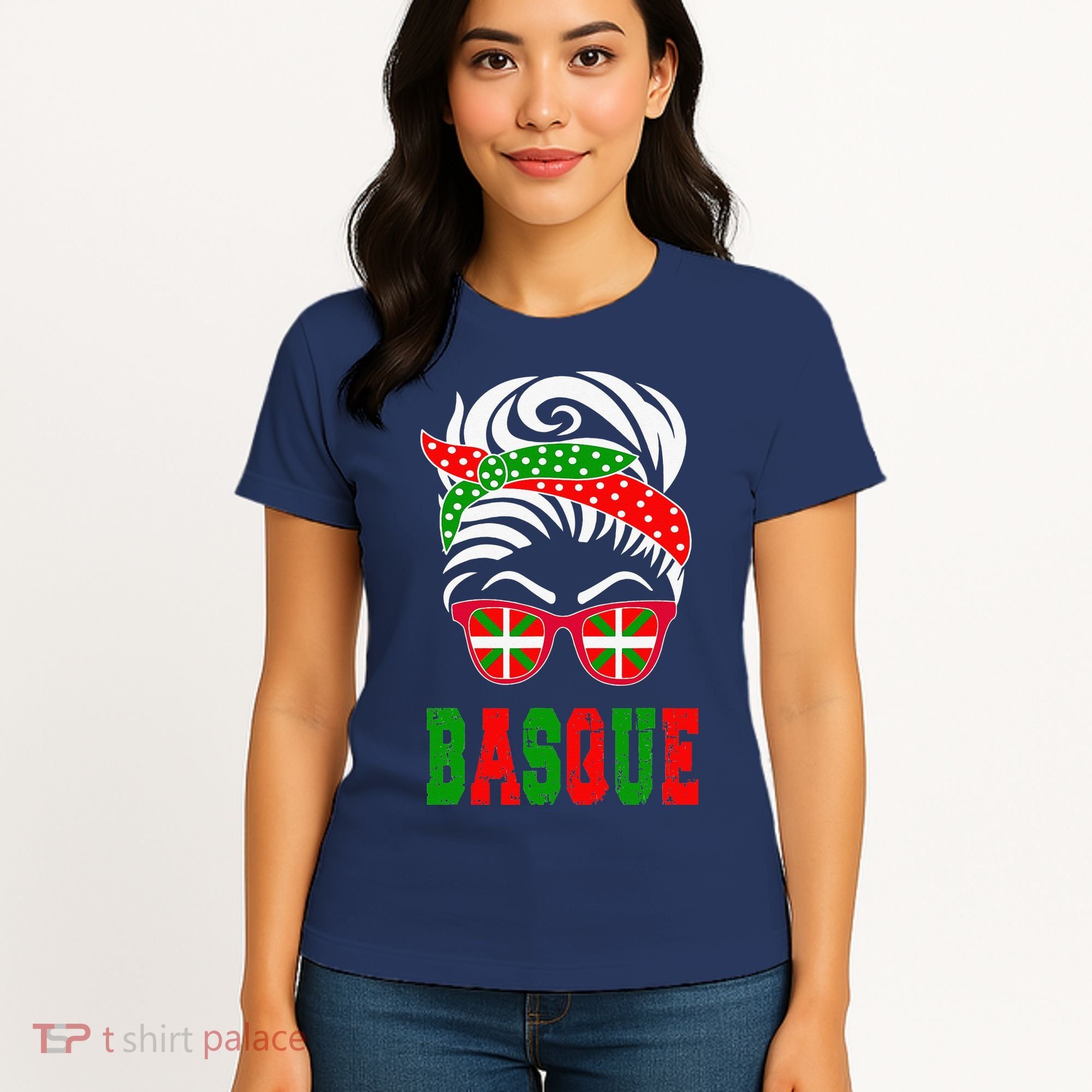 Basque Country Flag Basque Girl Women's T-Shirt