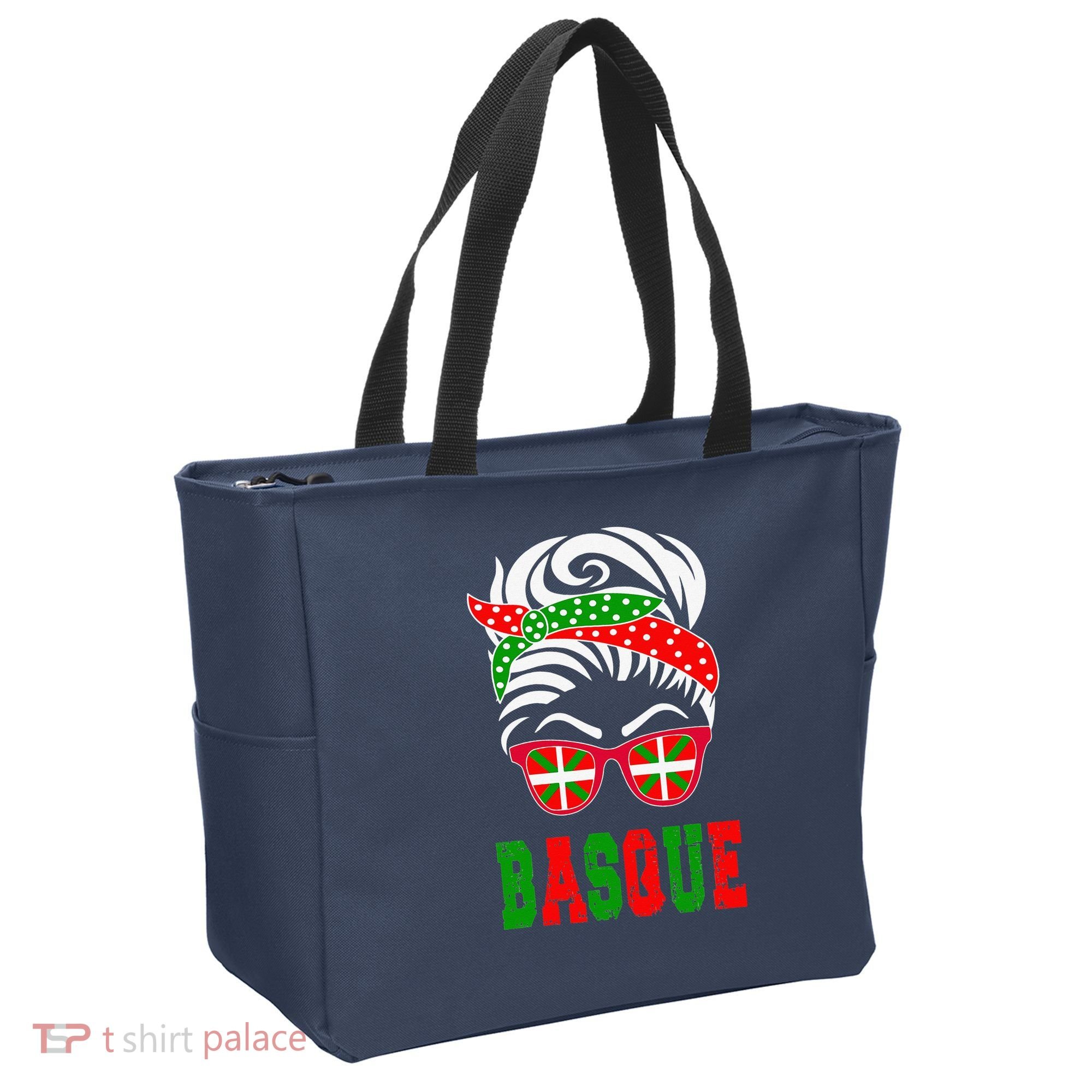 Basque Country Flag Basque Girl Tote Bag