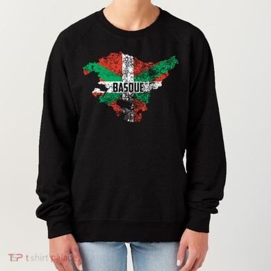 Basque Country Flag Euskadi Historical Roots Gift Meaningful Gift Women's Sweatshirt