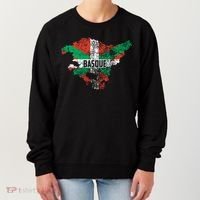 Basque Country Flag Euskadi Historical Roots Gift Meaningful Gift Women's Sweatshirt thumb 0