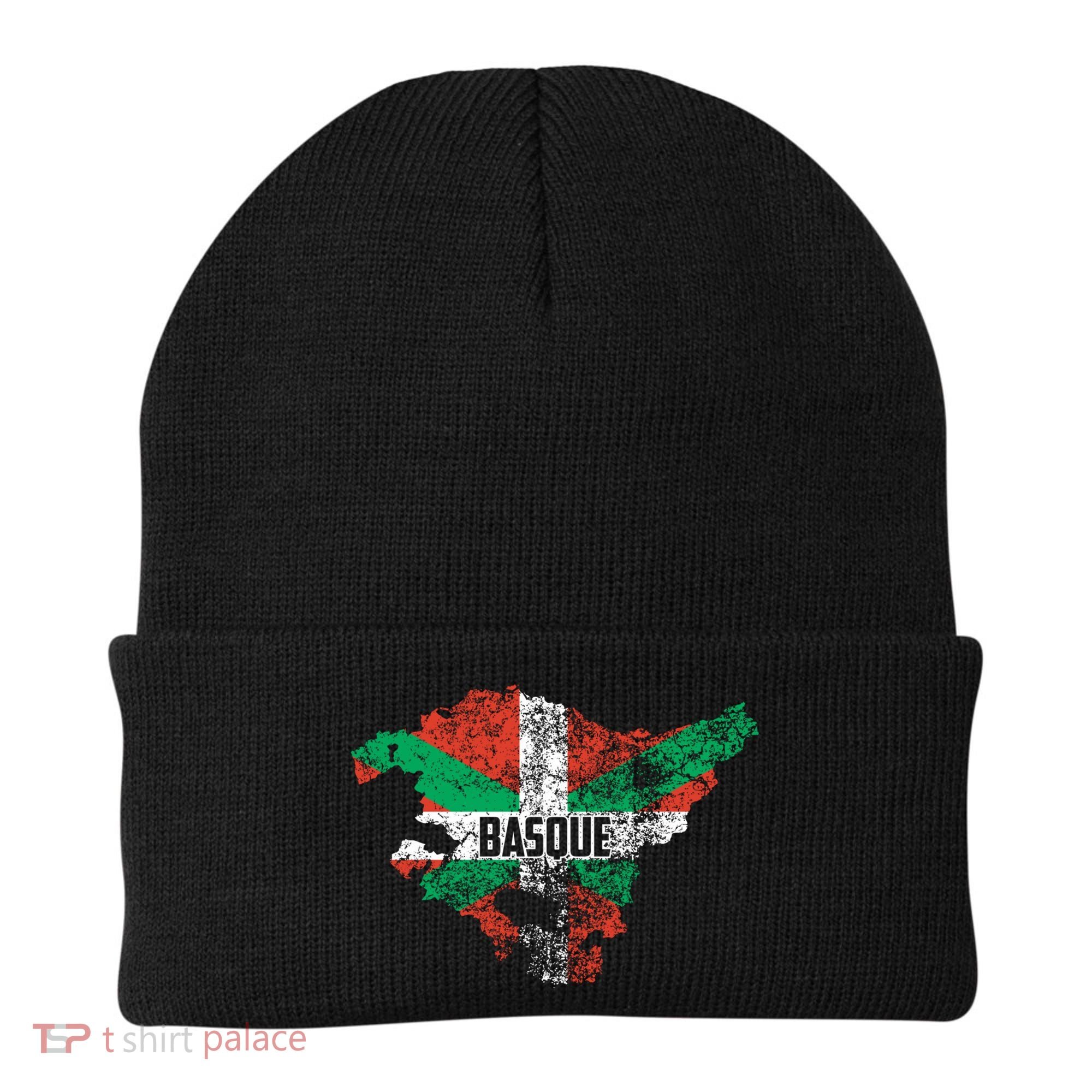 Basque Country Flag Euskadi Historical Roots Gift Meaningful Gift Beanie