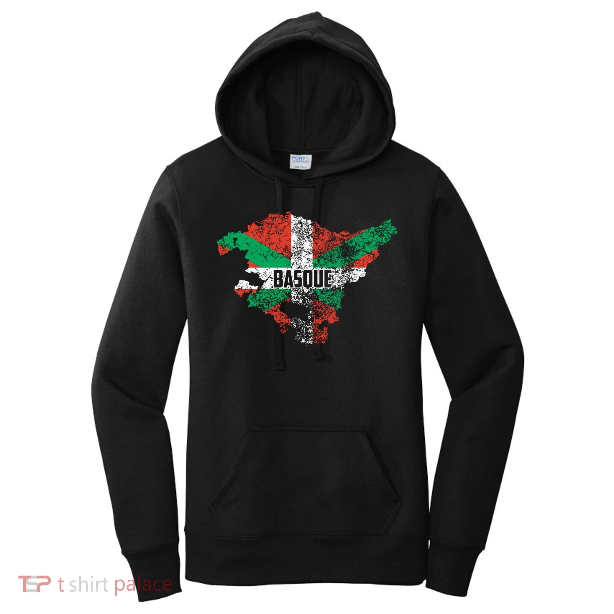 Basque Country Flag Euskadi Historical Roots Gift Meaningful Gift Women's Hoodie