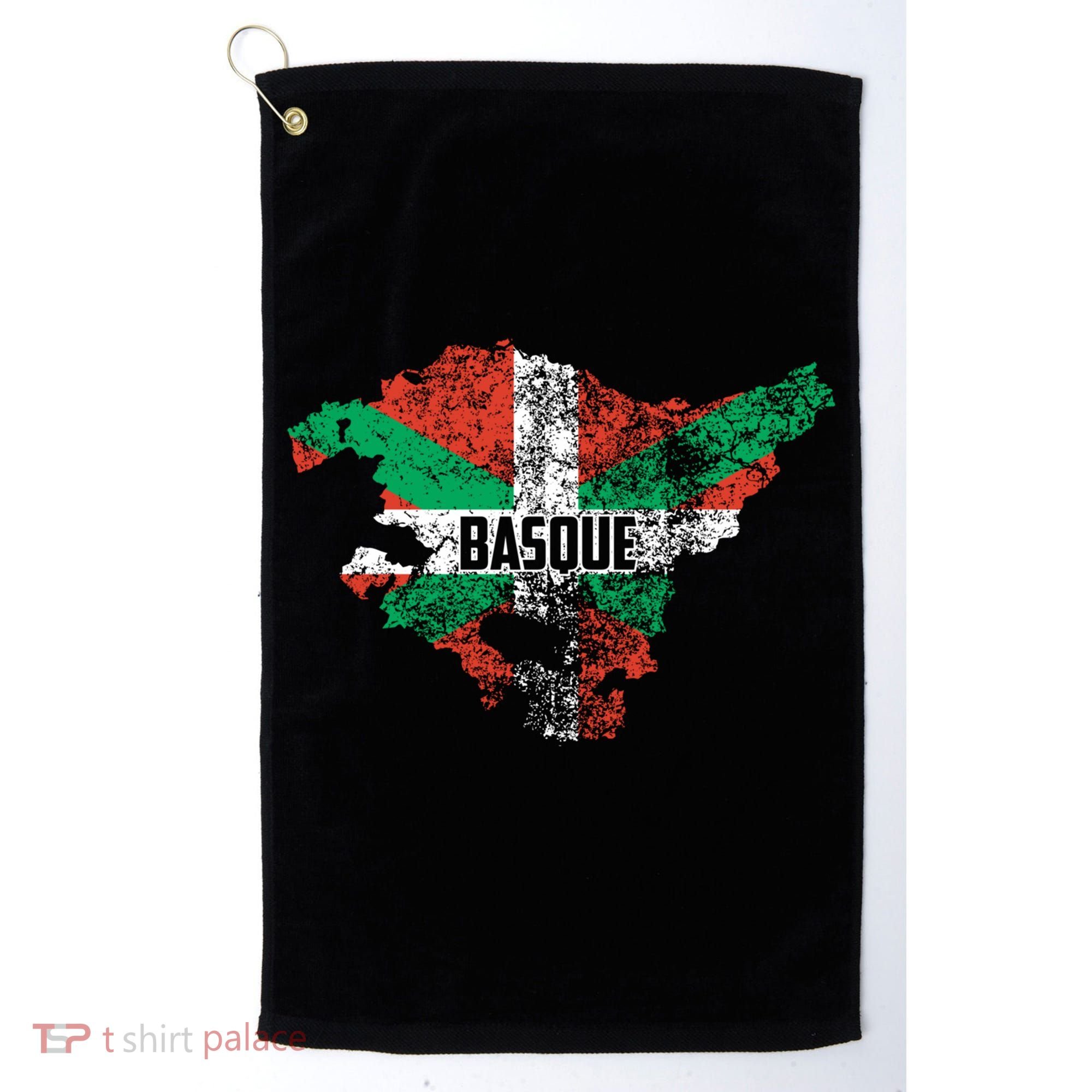 Basque Country Flag Euskadi Historical Roots Gift Meaningful Gift Golf Towel