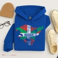 Basque Country Flag Euskadi Historical Roots Gift Meaningful Gift Hoodie thumb 4