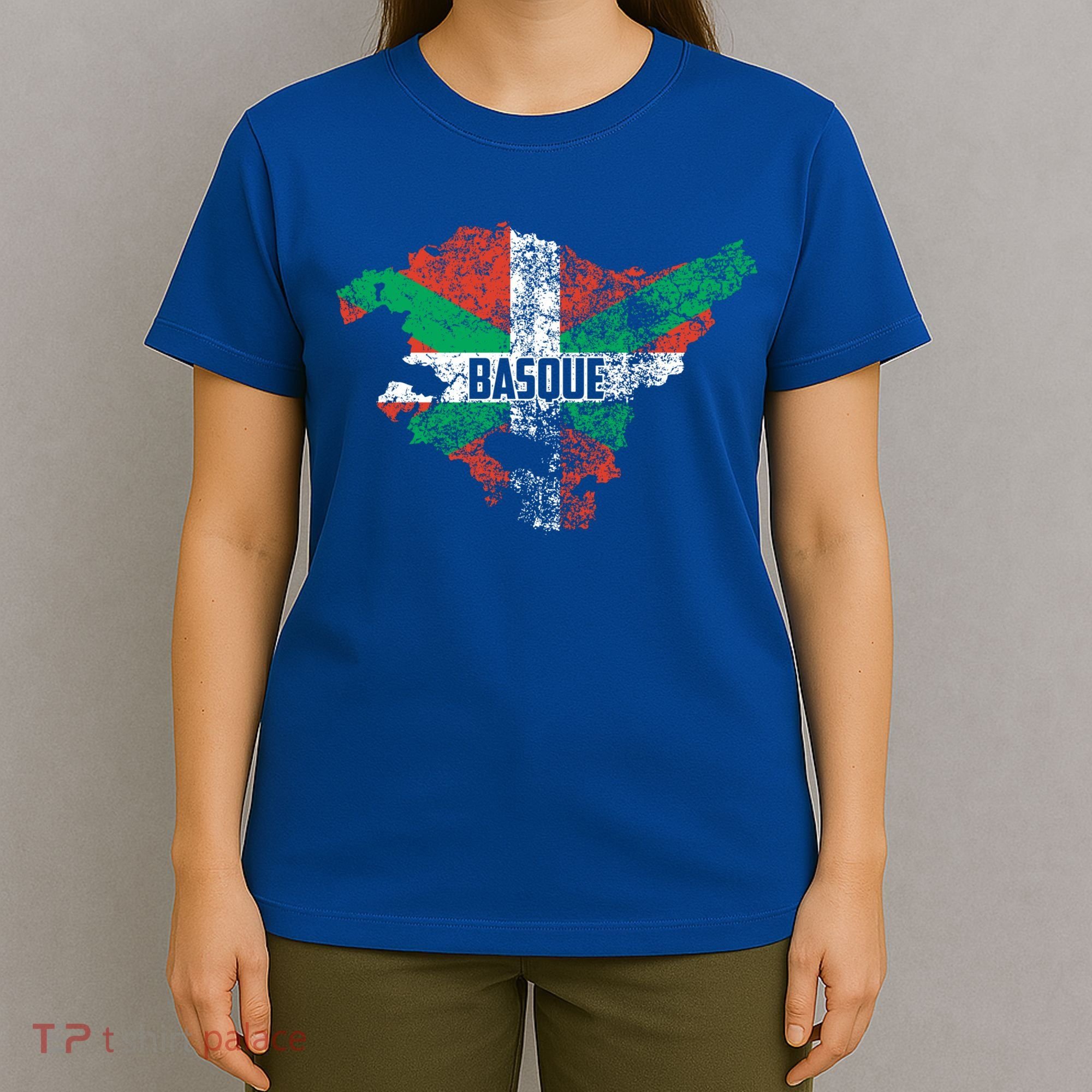 Basque Country Flag Euskadi Historical Roots Gift Meaningful Gift T-Shirt