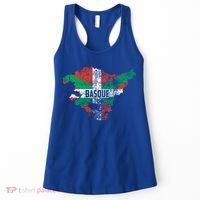 Basque Country Flag Euskadi Historical Roots Gift Meaningful Gift Women's Tank Top thumb 0