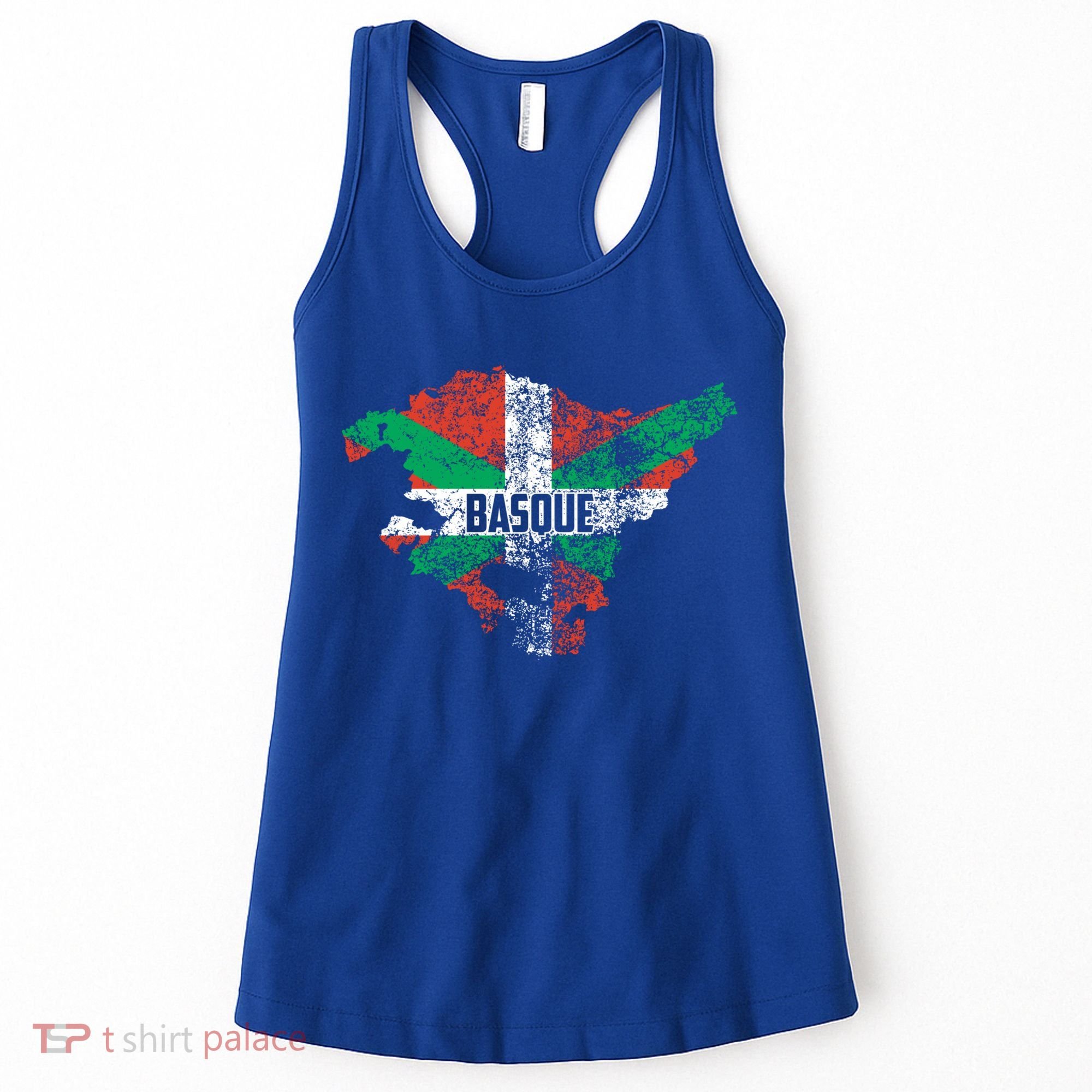 Basque Country Flag Euskadi Historical Roots Gift Meaningful Gift Women's Tank Top