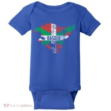 Basque Country Flag Euskadi Historical Roots Gift Meaningful Gift Baby Bodysuit
