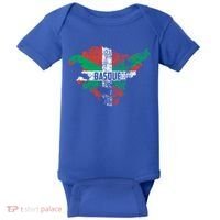 Basque Country Flag Euskadi Historical Roots Gift Meaningful Gift Baby Bodysuit thumb 0