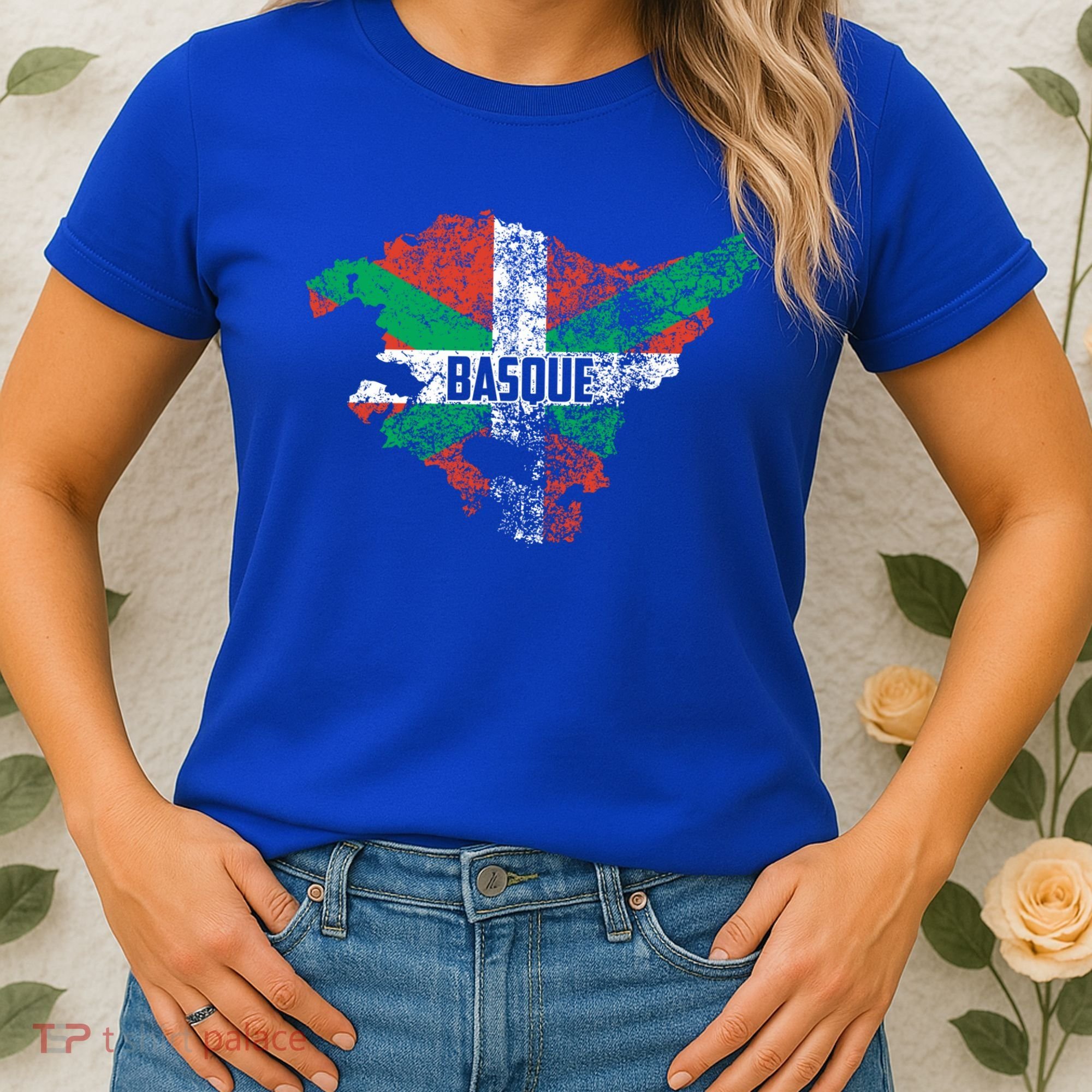 Basque Country Flag Euskadi Historical Roots Gift Meaningful Gift Women's T-Shirt