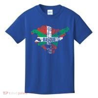 Basque Country Flag Euskadi Historical Roots Gift Meaningful Gift Kids T-Shirt thumb 0