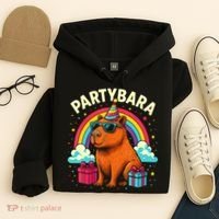 Birthday Capybara Fun Partybara Capybara Party  Hoodie thumb 4